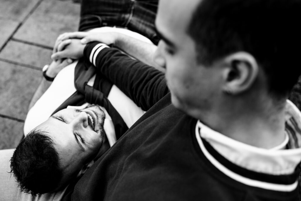 Dallas LGBTQ+ Engagement Session in Highland Park, Texas