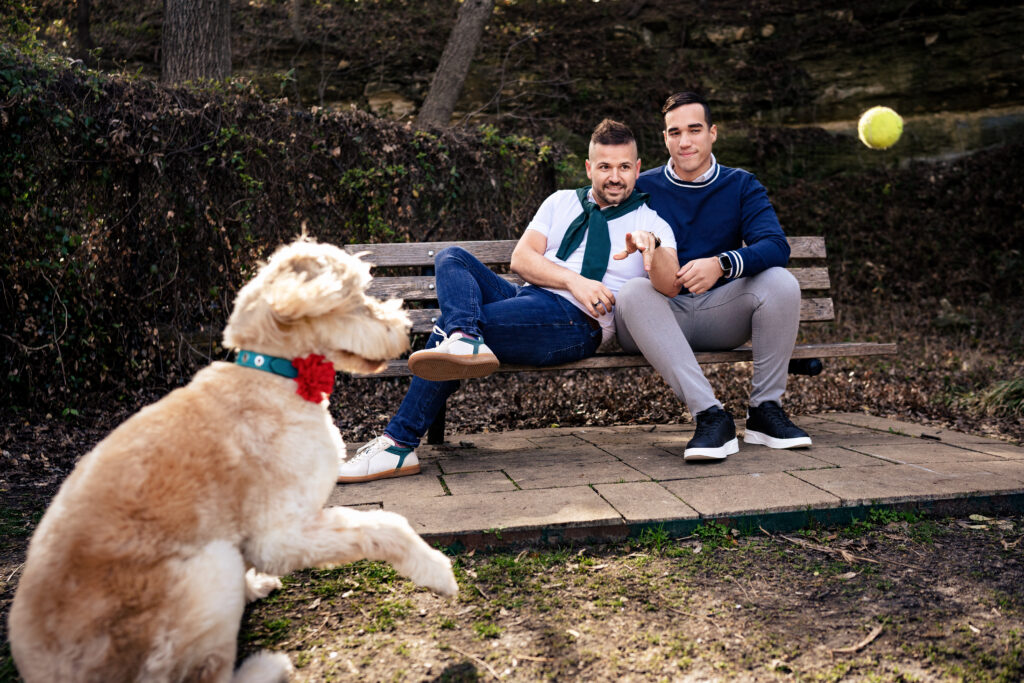 Dallas LGBTQ+ Engagement Session in Highland Park, Texas