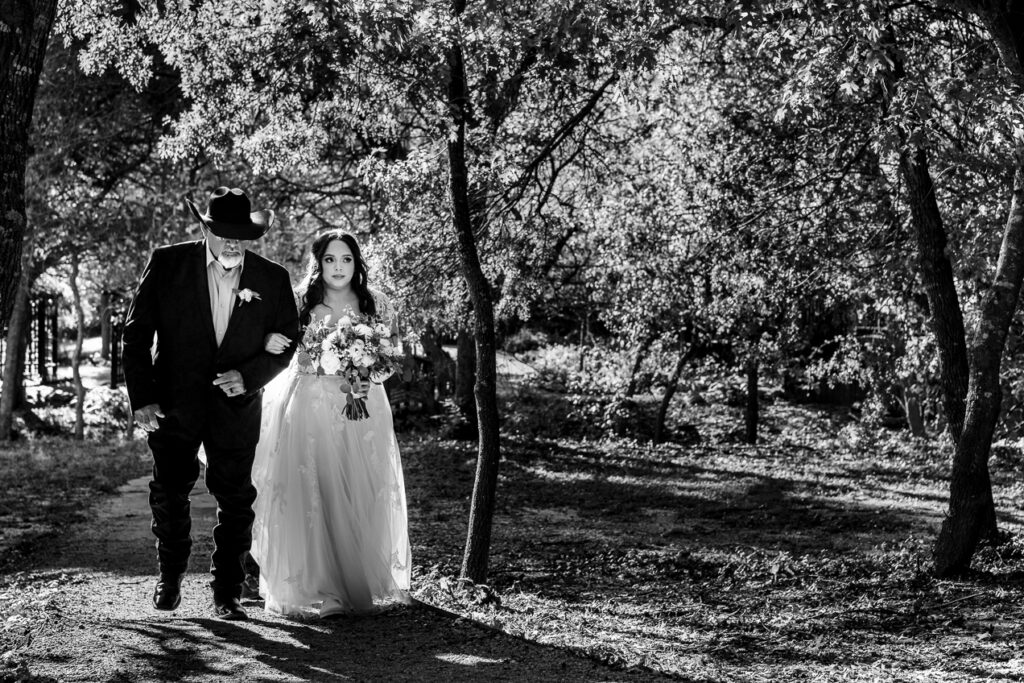 Texas Autumn Garden Wedding