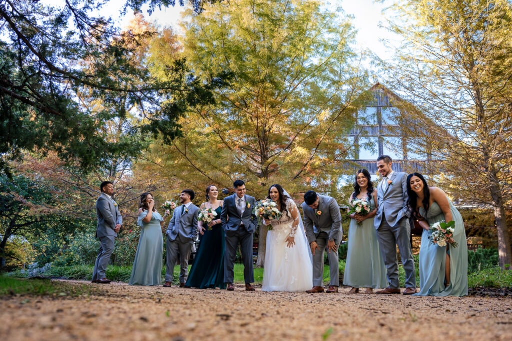 Texas Autumn Garden Wedding