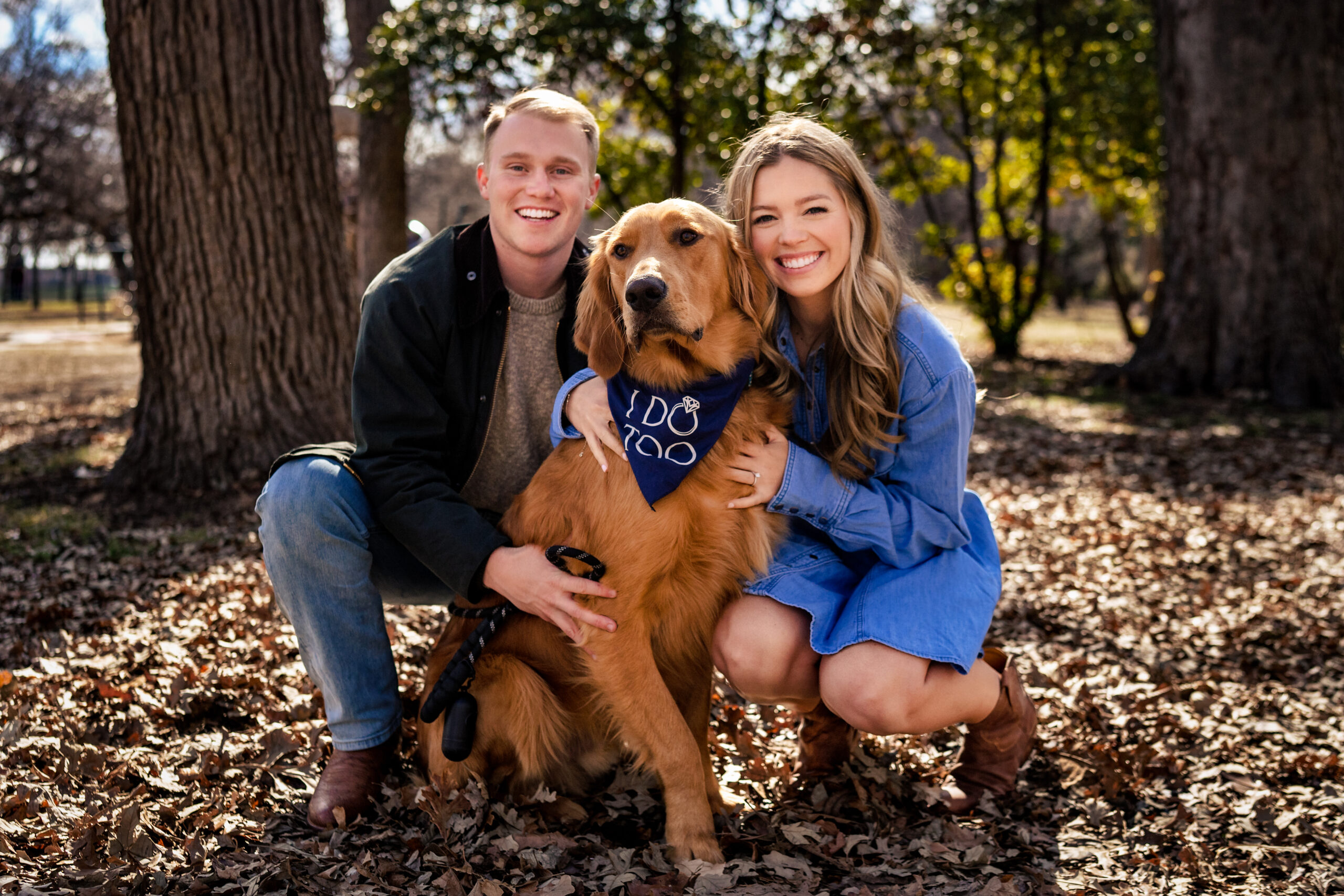 Texas Winter Park Engagement Session