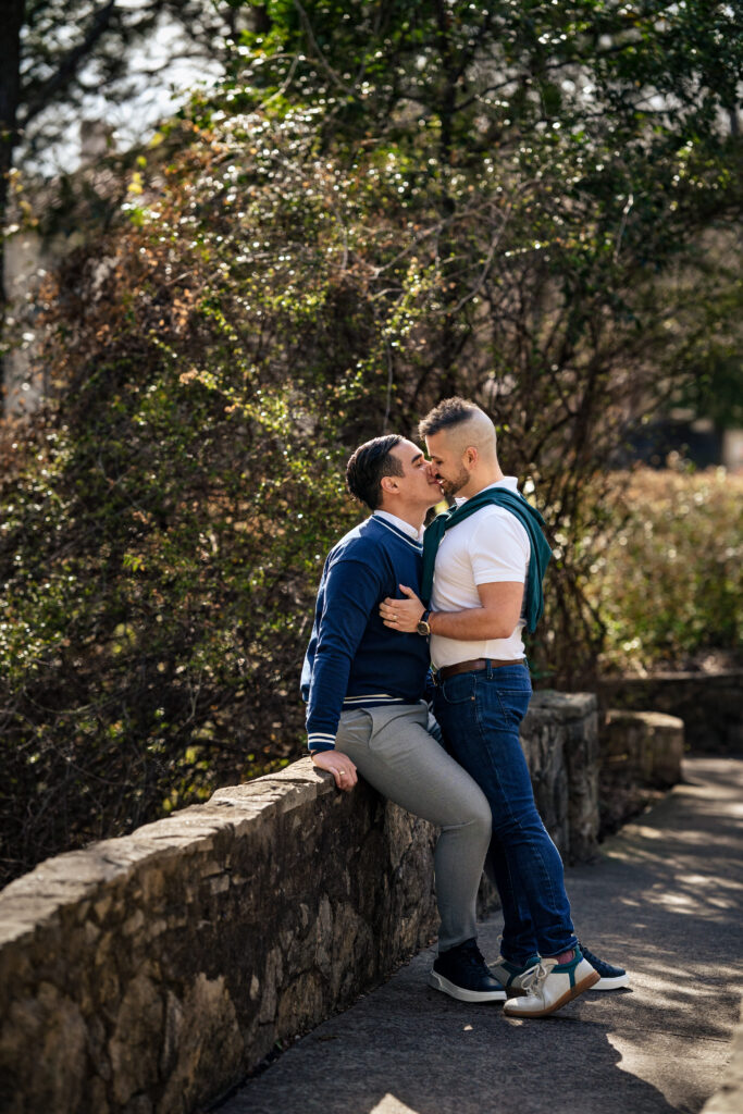 Dallas LGBTQ+ Engagement Session in Highland Park, Texas