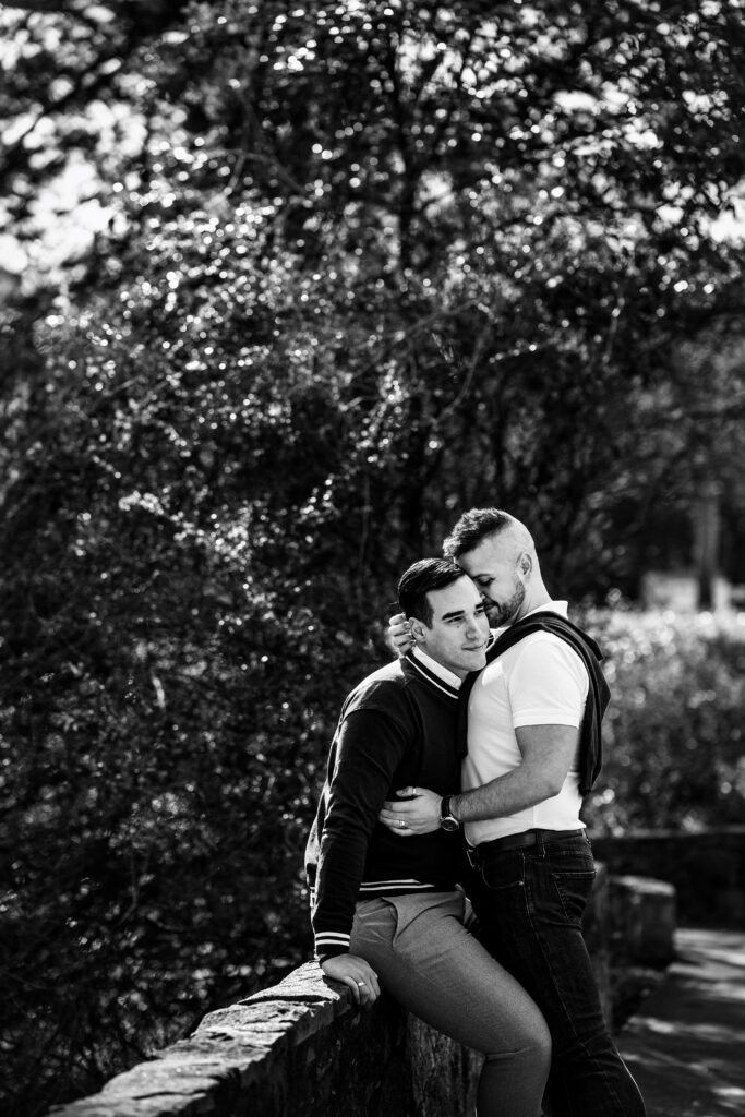 Dallas LGBTQ+ Engagement Session in Highland Park, Texas