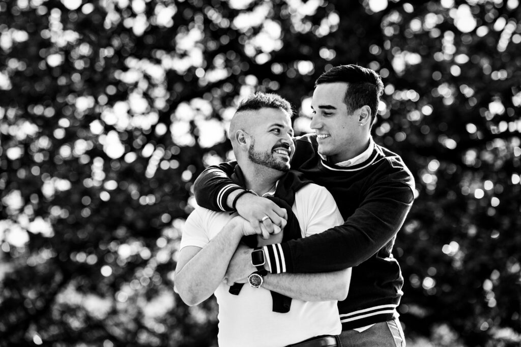 Dallas LGBTQ+ Engagement Session in Highland Park, Texas