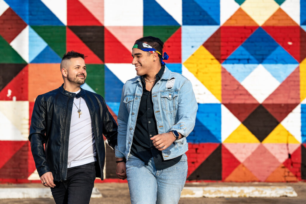 Dallas LGBTQ+ Engagement Session in Deep Ellum, Dallas, Texas