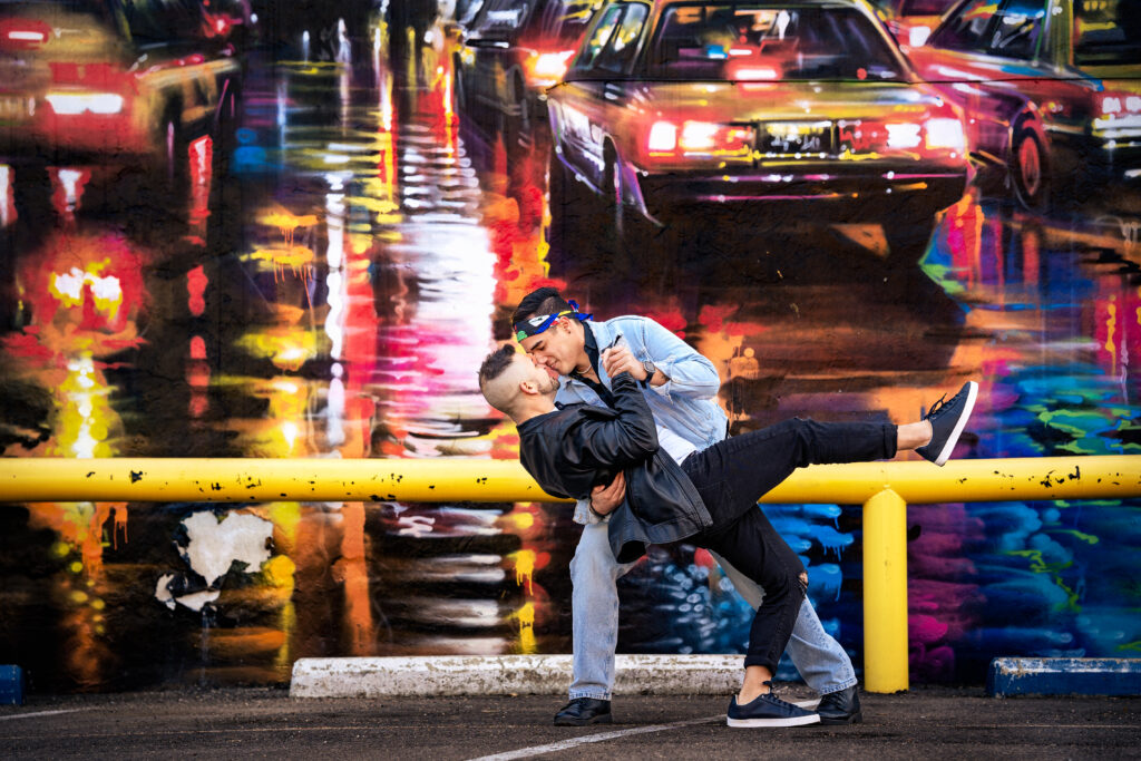 Dallas LGBTQ+ Engagement Session in Deep Ellum, Dallas, Texas
