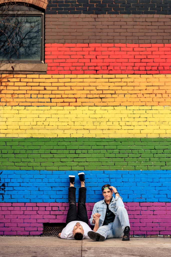 Dallas LGBTQ+ Engagement Session in Deep Ellum, Dallas, Texas