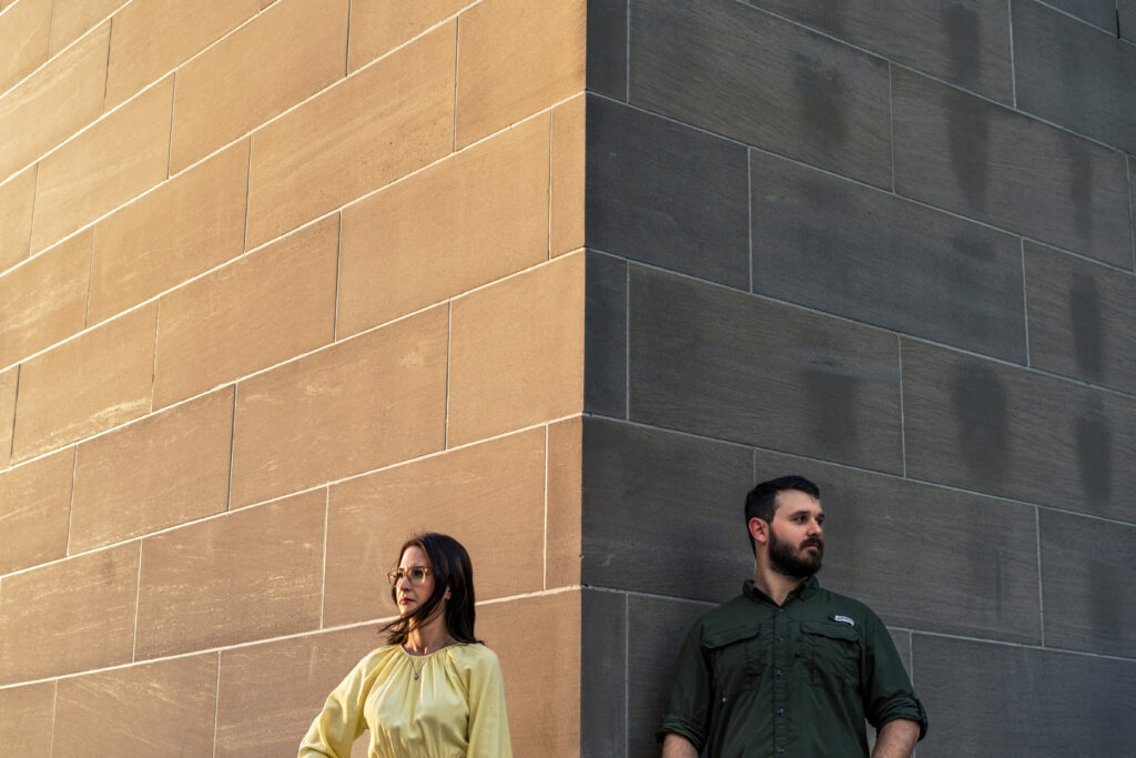 Creative Downtown Dallas Engagement Session