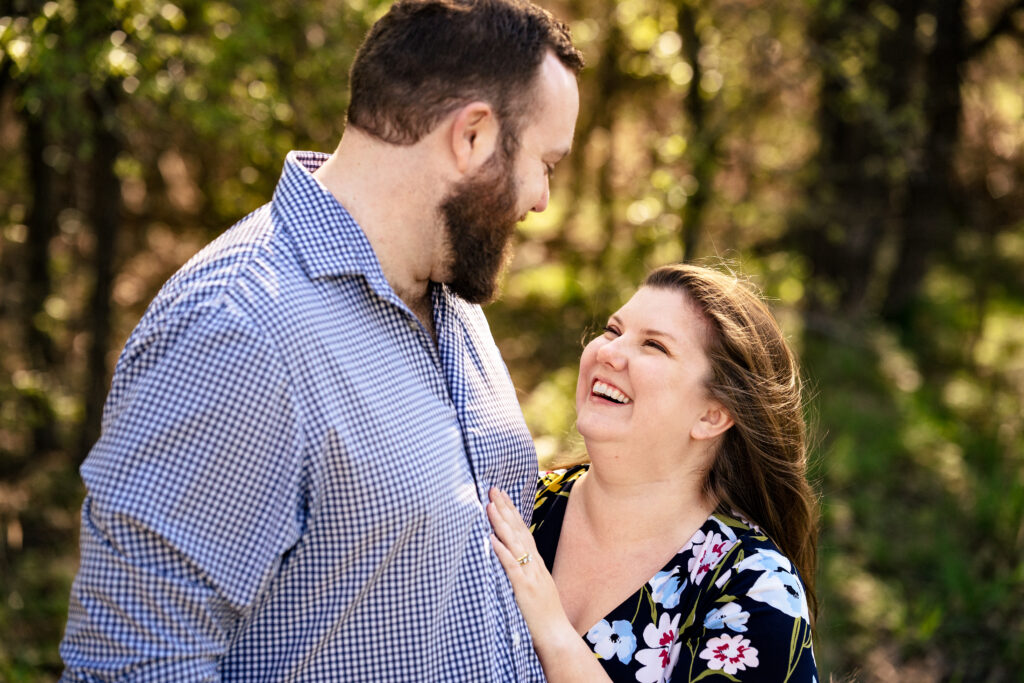 Playful Lakeside Engagement Session