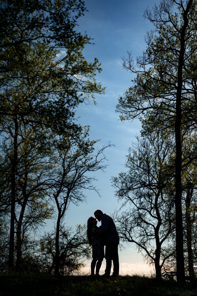 Playful Lakeside Engagement Session