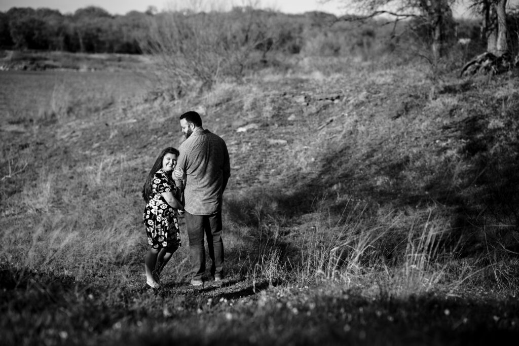Playful Lakeside Engagement Session