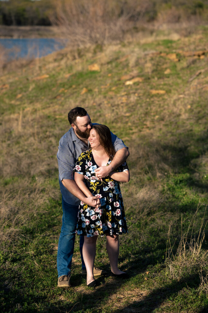 Playful Lakeside Engagement Session