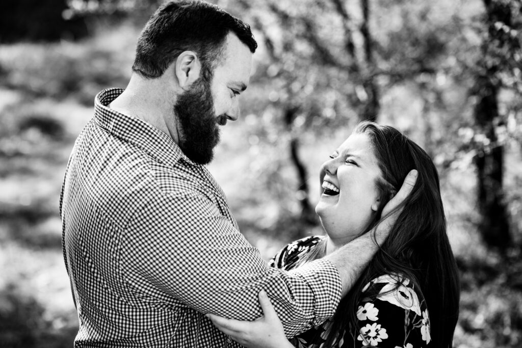 Playful Lakeside Engagement Session