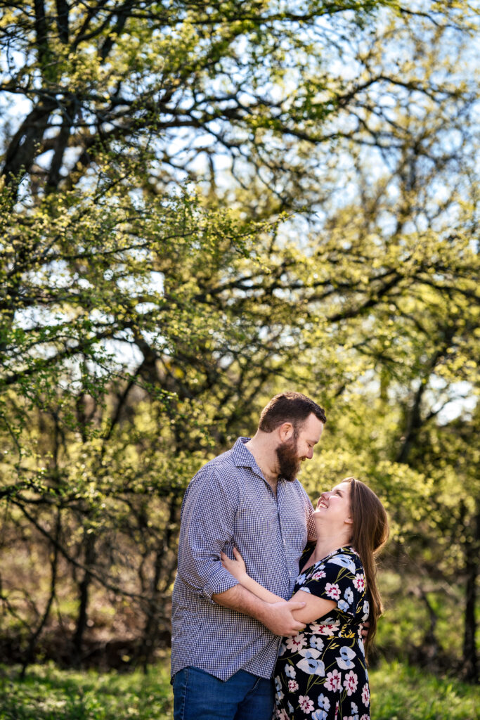 Playful Lakeside Engagement Session