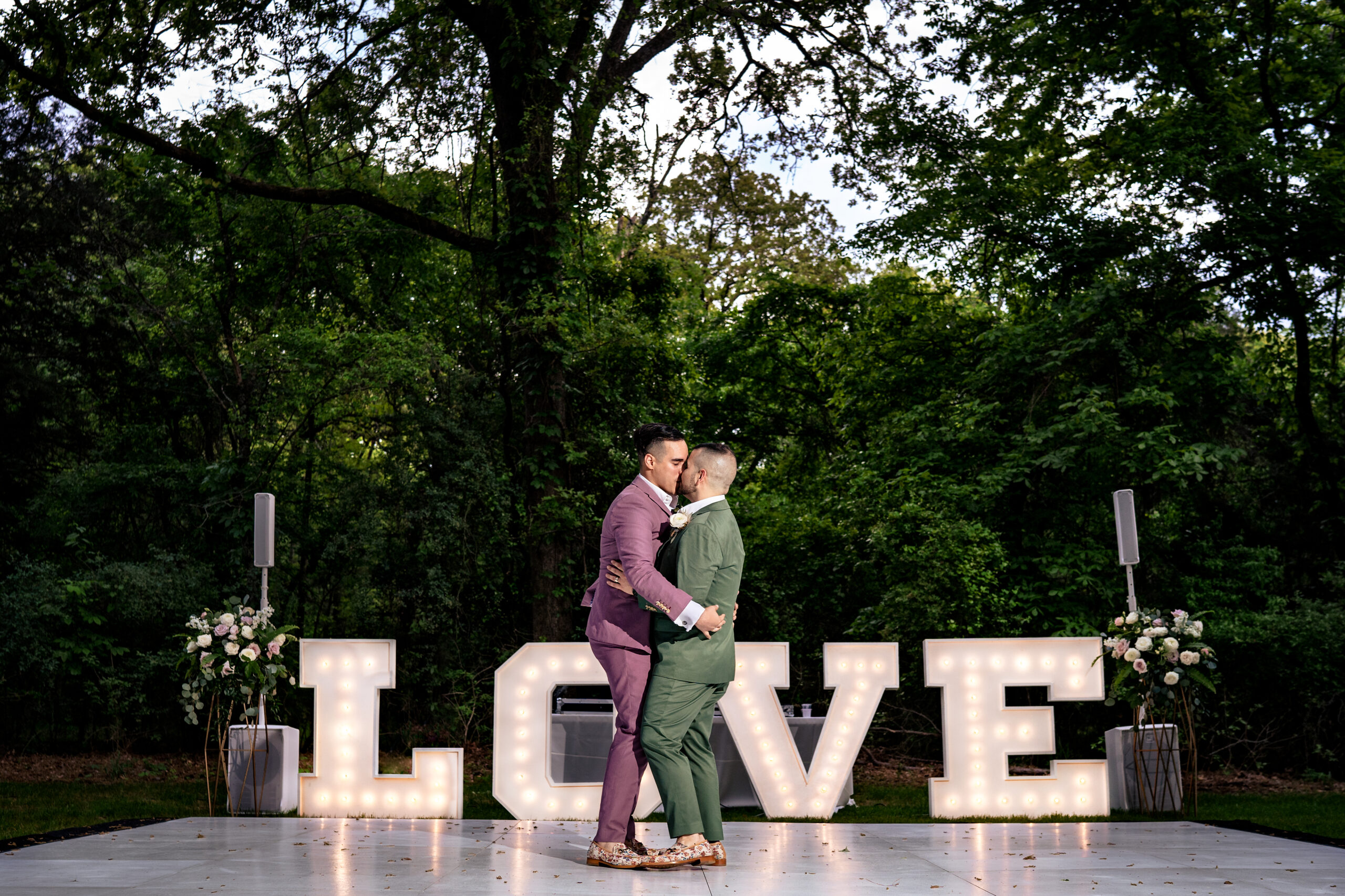 Dallas Luxury LGBTQ Garden Wedding