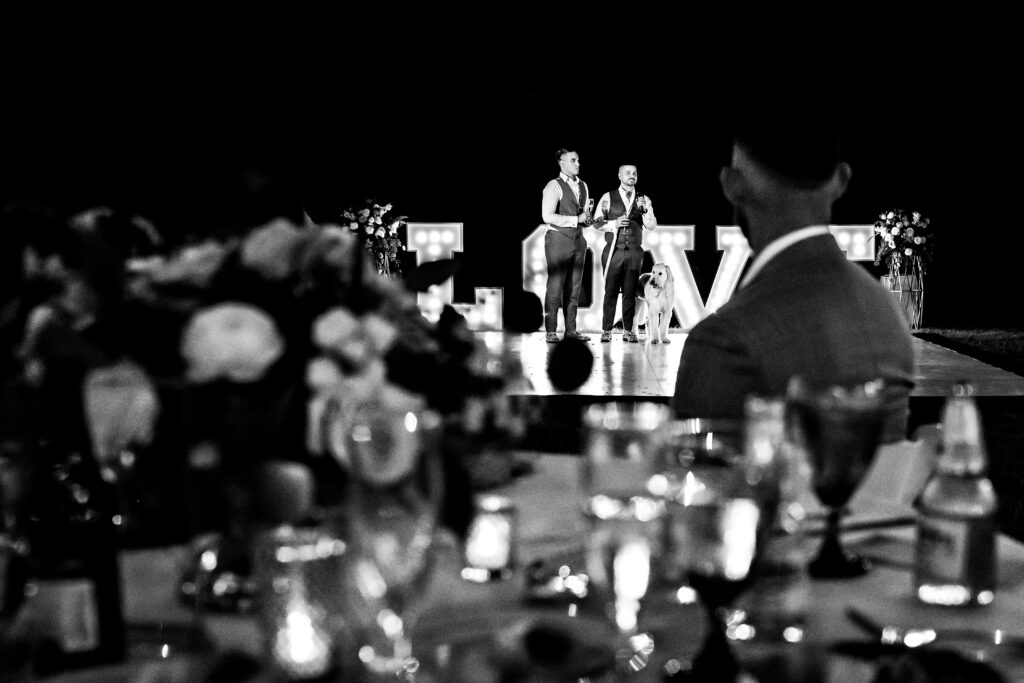 DFW LGBTQ Wedding Reception
