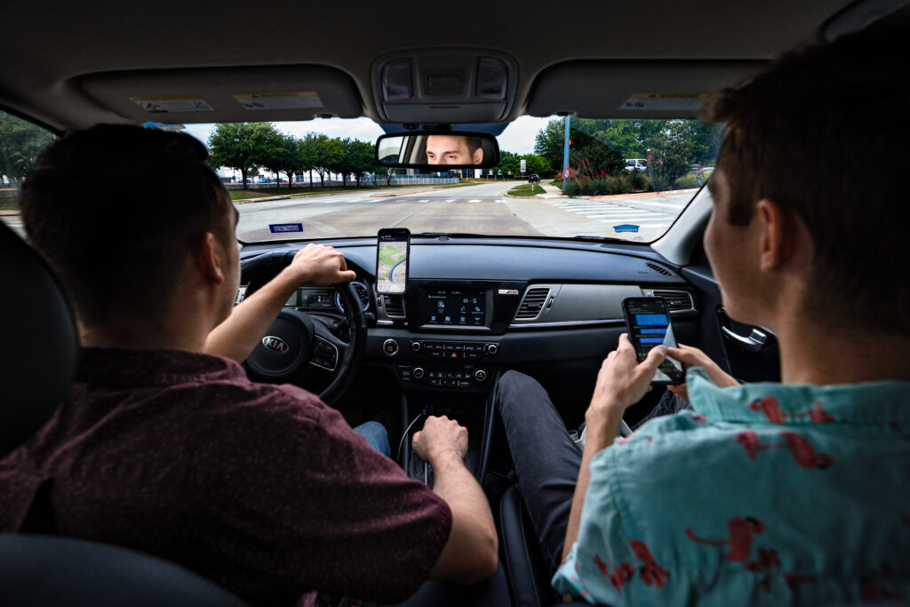 Dallas LGBTQ Wedding Drive to Venue