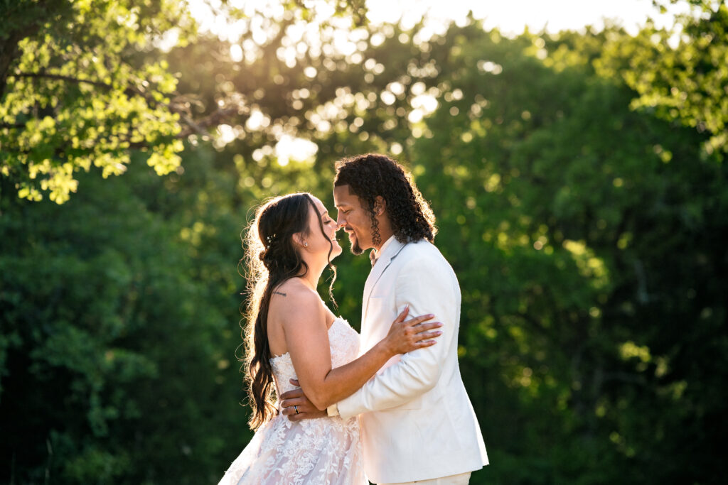 Fun and Timeless Texas Wedding Couples
