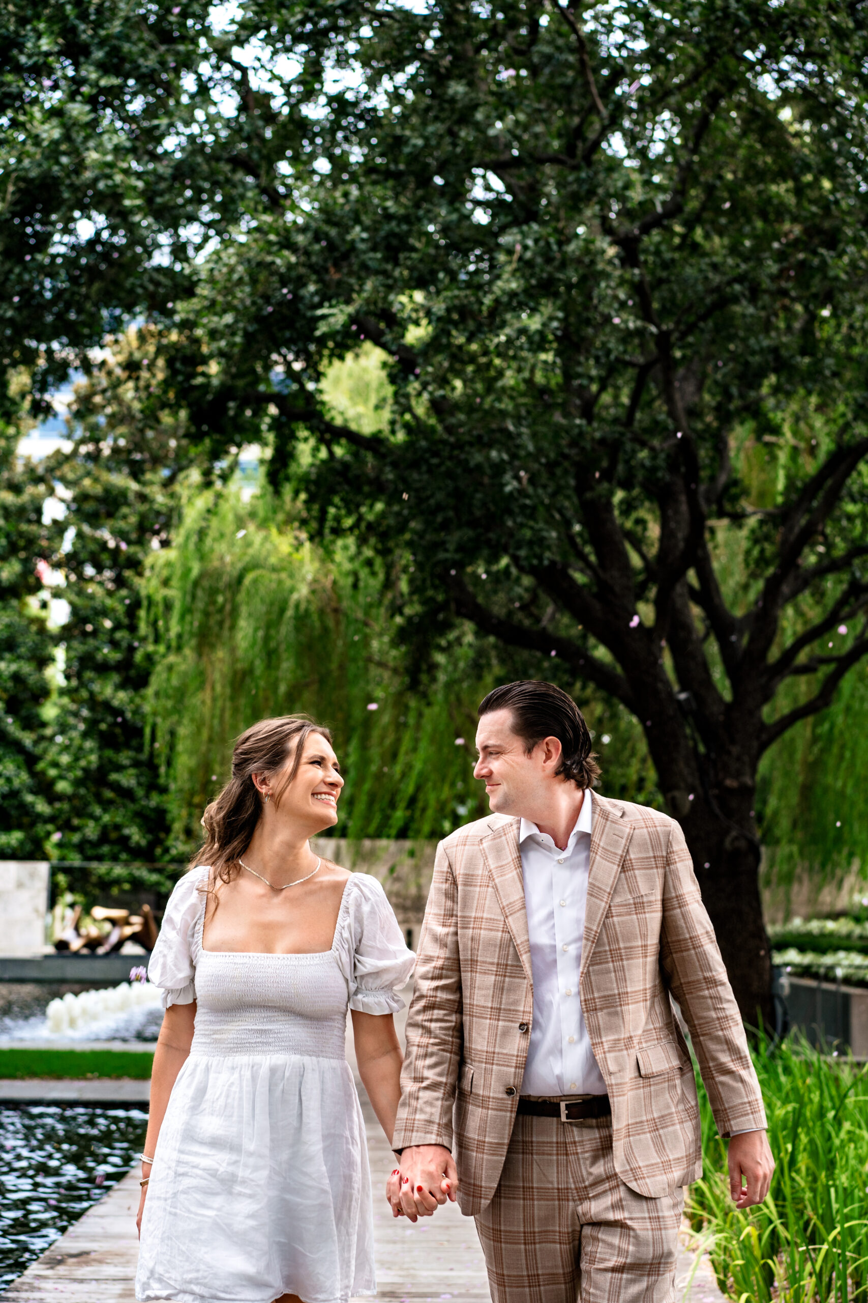 Dallas Nasher Wedding Engagement Session