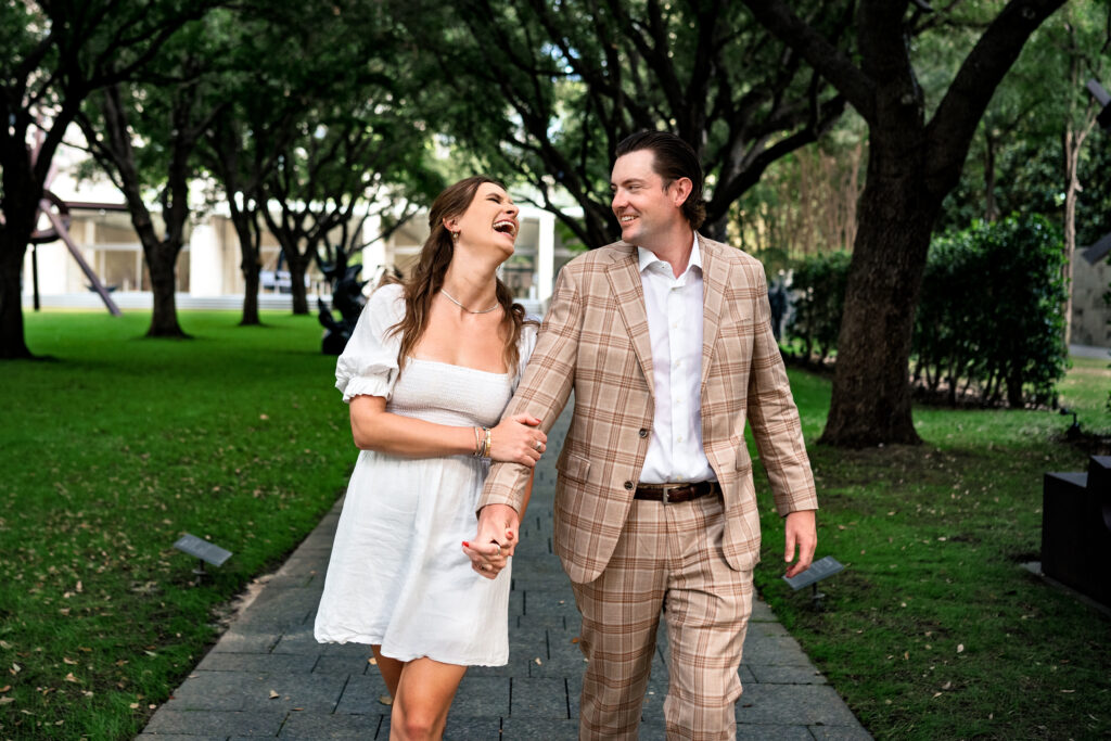 Dallas Nasher Wedding Engagement Session