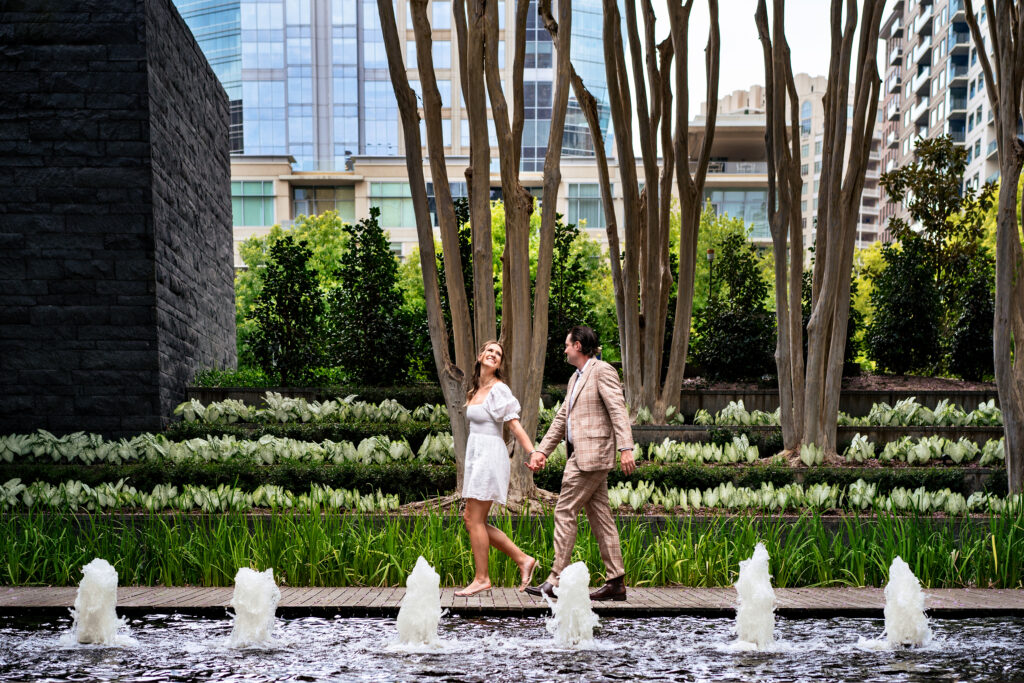 Dallas Nasher Wedding Engagement Session
