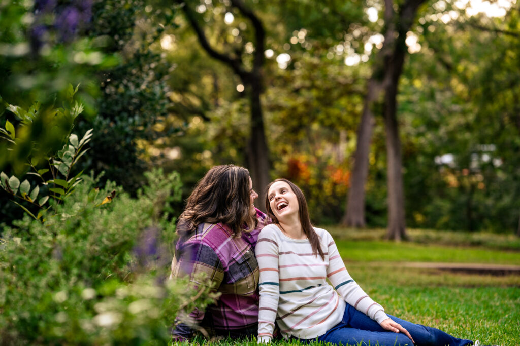 Dallas LGBTQ Garden Engagement Session
