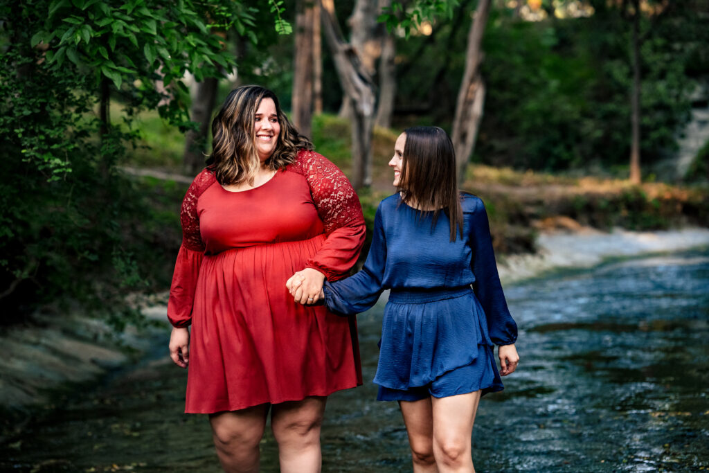 Dallas LGBTQ Creekside Engagement Session