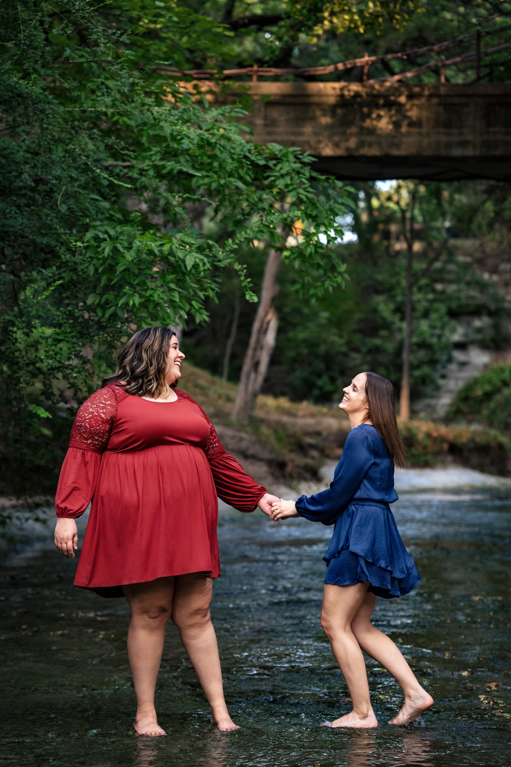 Dallas LGBTQ Creekside Engagement Session