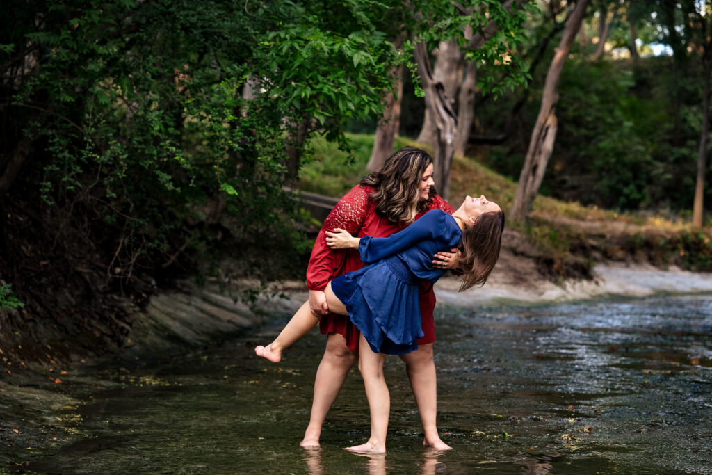 Dallas LGBTQ Creekside Engagement Session