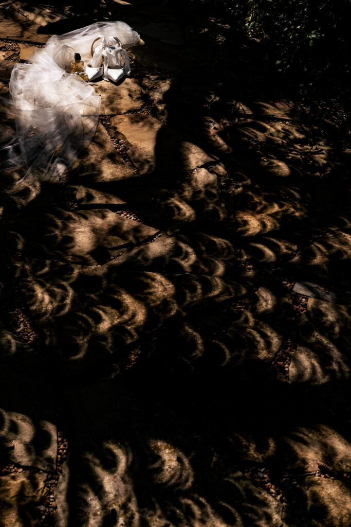 Solar Eclipse Wedding Detail