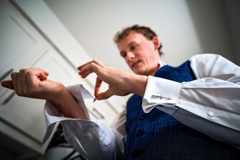 Netherlands Adventure Elopement Groom