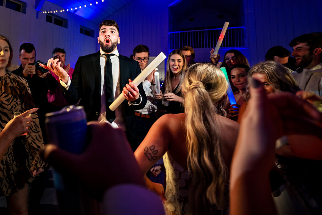 DFW Texas Disco Wedding at The Grand Ivory Venue