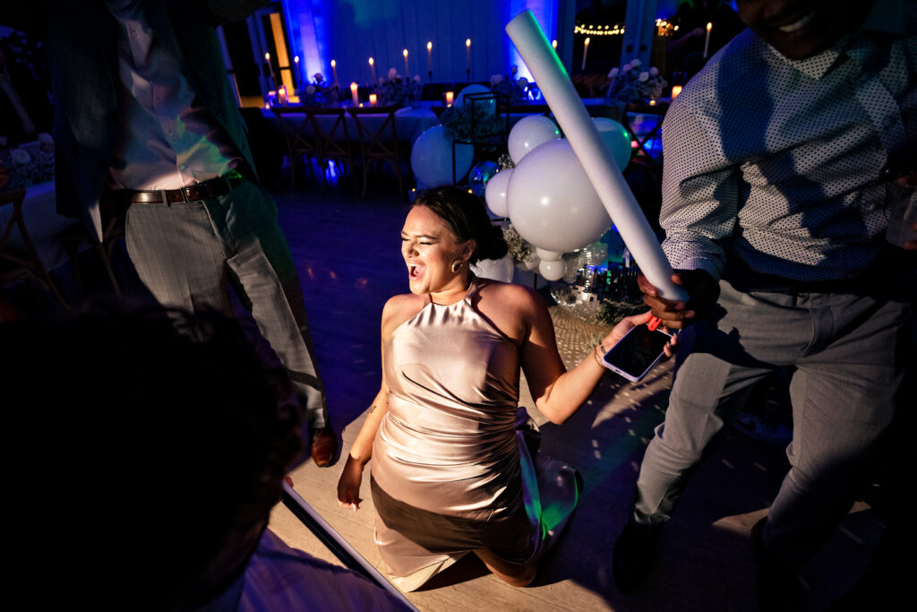 DFW Texas Disco Wedding at The Grand Ivory Venue