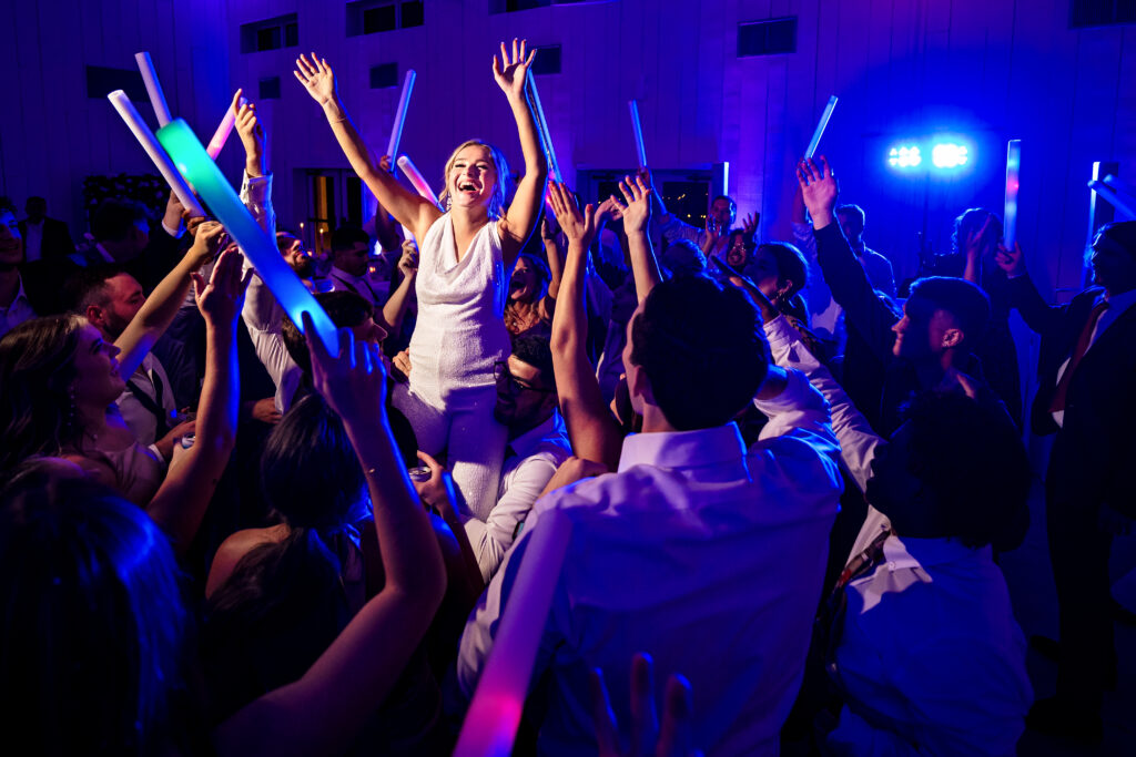 DFW Texas Disco Wedding at The Grand Ivory Venue