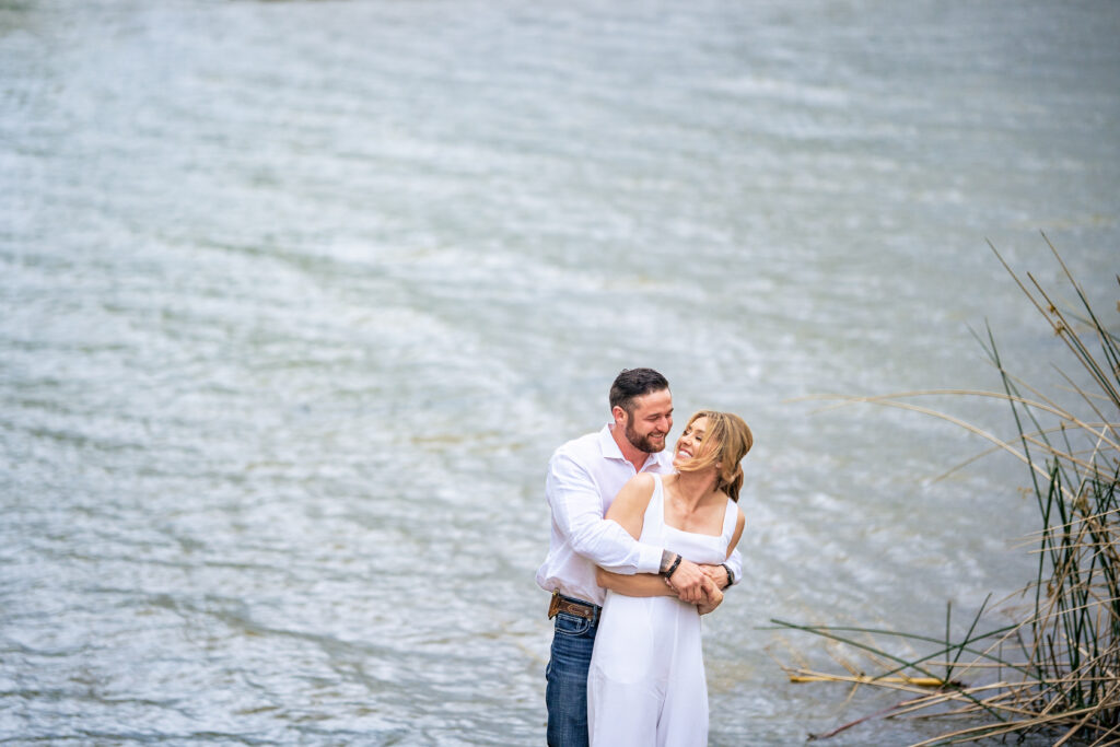 White Rock Lake Dallas Candid Engagement DFW Documentary Photographer