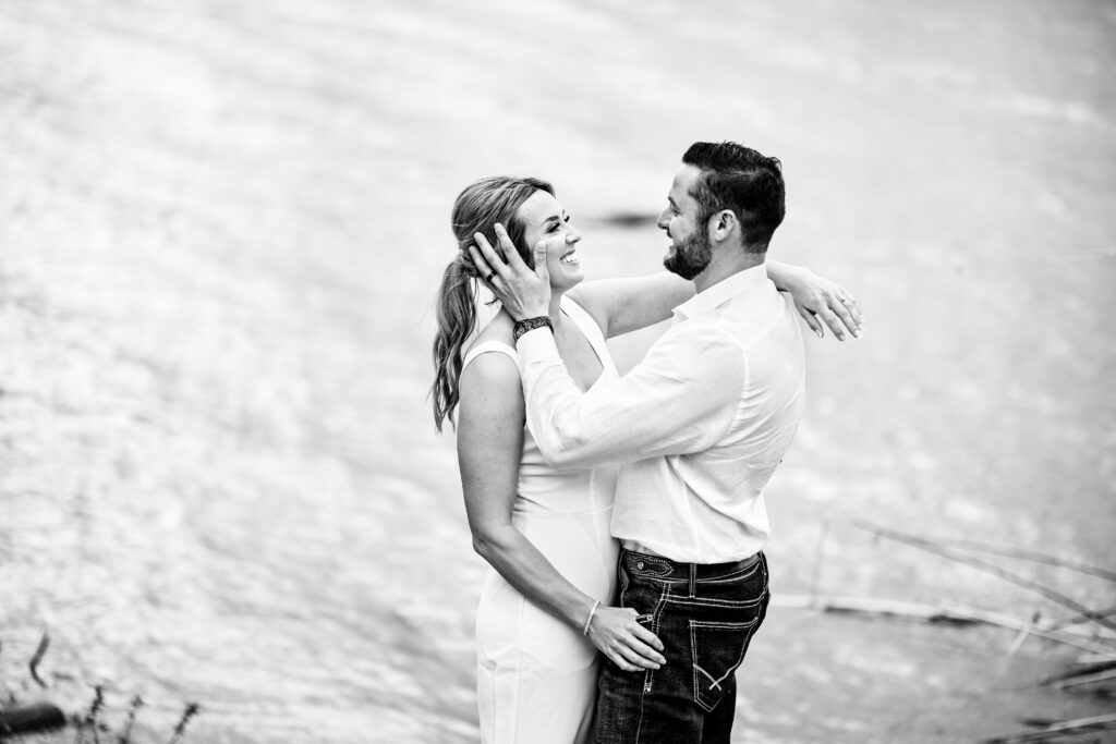 White Rock Lake Dallas Candid Engagement DFW Documentary Photographer
