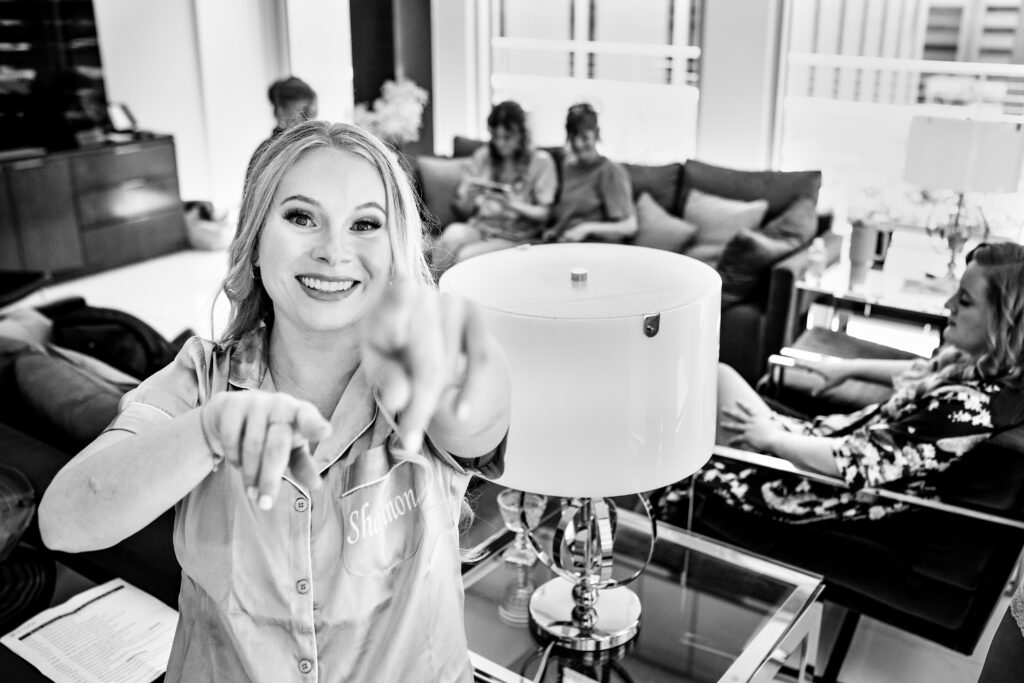 Downtown Dallas The Joule Hotel Documentary Candid Wedding Photographer