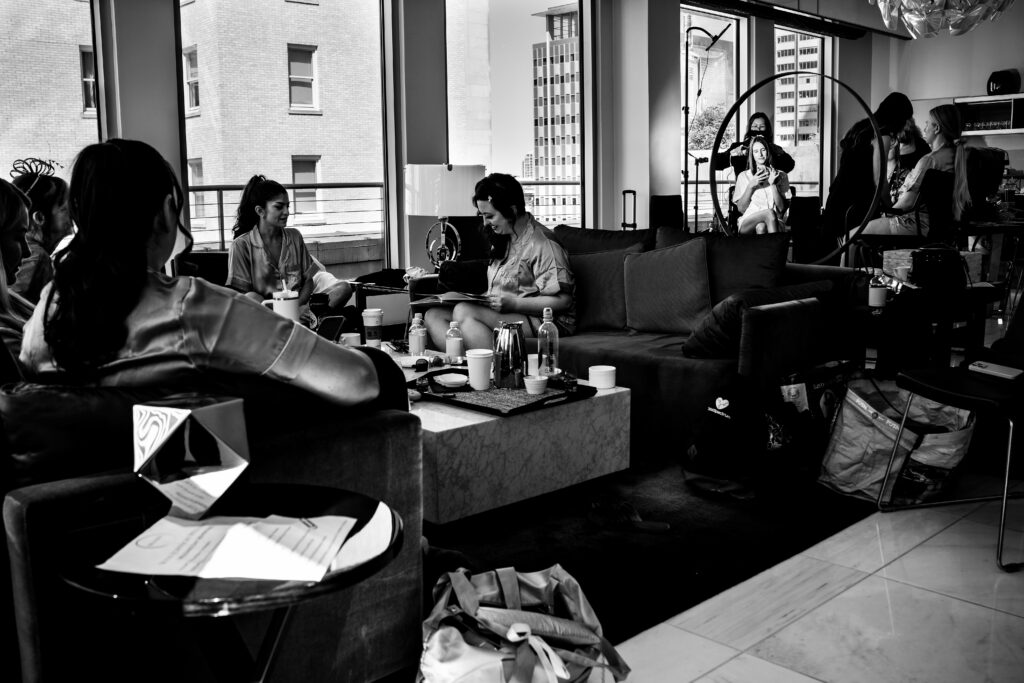 Downtown Dallas North Texas Weddings The Joule Hotel Documentary Wedding Photographer Candid Photography