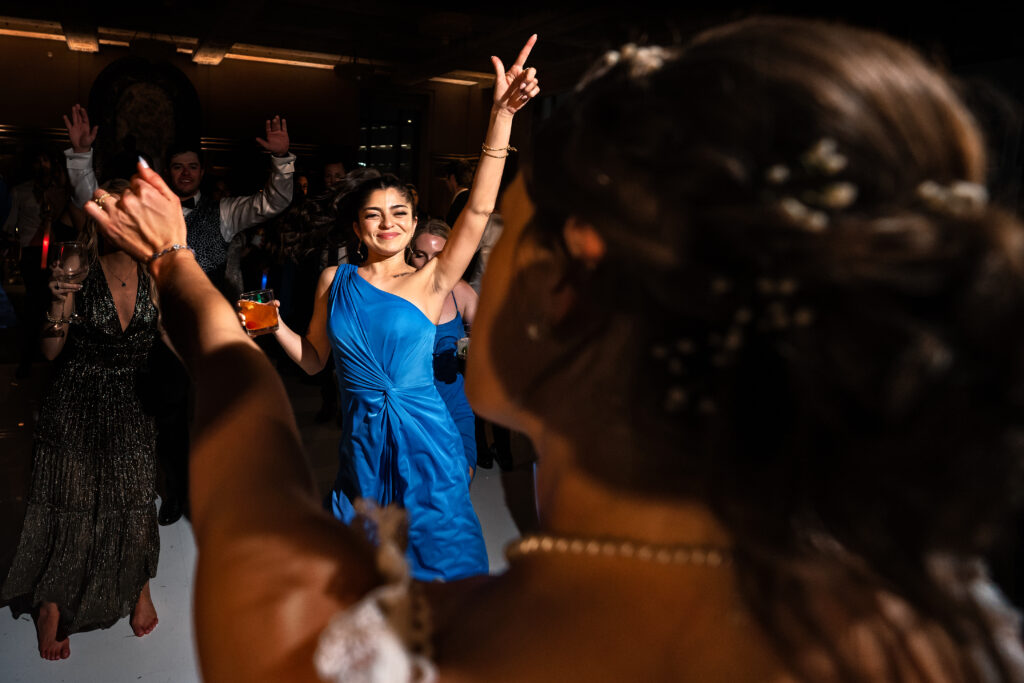 Downtown Dallas 400 N Ervay Rooftop Wedding Venue Documentary Candid Wedding Photographer
