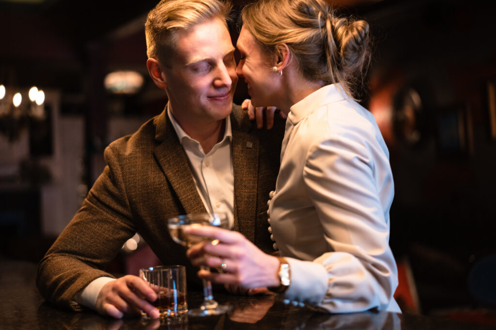 Fort Worth Vintage Hotel Engagement Session for Texas Bride and Groom Wedding at Hotel Crescent Court Dallas Wedding Photographers The MacMeekens