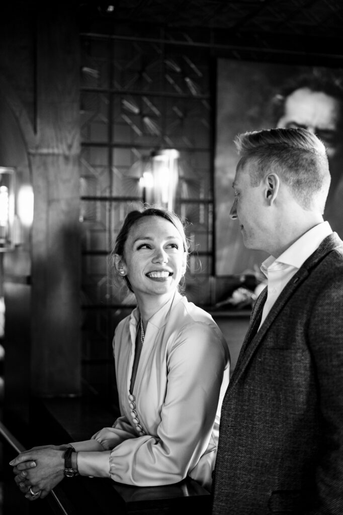 Fort Worth Vintage Hotel Engagement Session for Texas Bride and Groom Wedding at Hotel Crescent Court Dallas Wedding Photographers The MacMeekens
