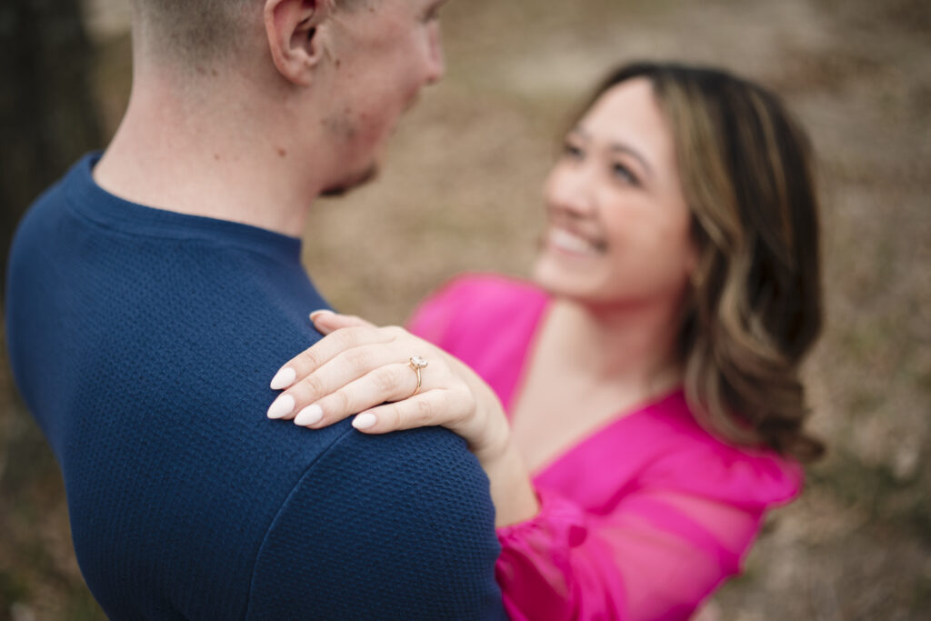 Windy Dallas Engagement Session at White Rock Lake by Documentary Wedding Photographers The MacMeekens Photography