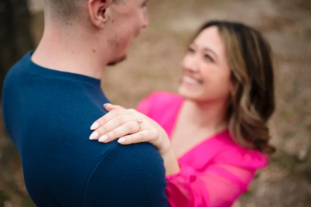 Windy Dallas Engagement Session at White Rock Lake by Documentary Wedding Photographers The MacMeekens Photography