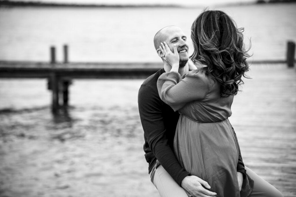 Windy Dallas Engagement Session at White Rock Lake by Documentary Wedding Photographers The MacMeekens Photography