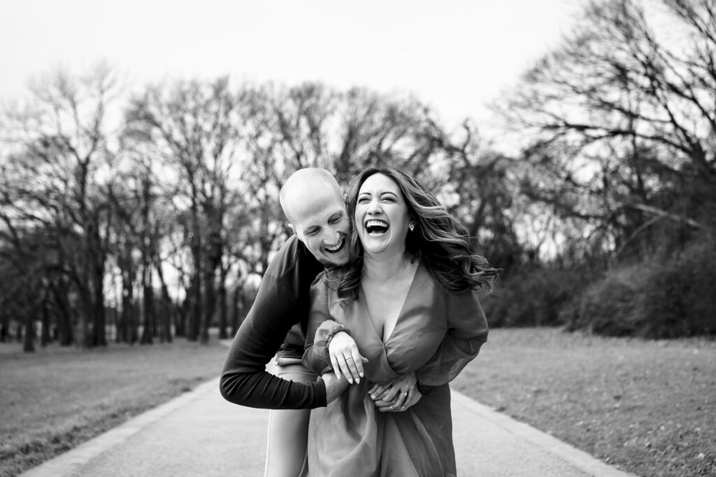 Windy Dallas Engagement Session at White Rock Lake by Documentary Wedding Photographers The MacMeekens Photography