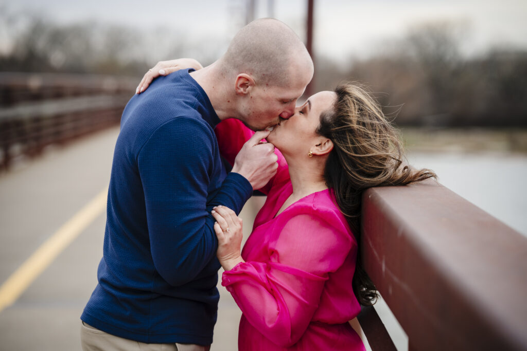 Windy Dallas Engagement Session at White Rock Lake by Documentary Wedding Photographers The MacMeekens Photography