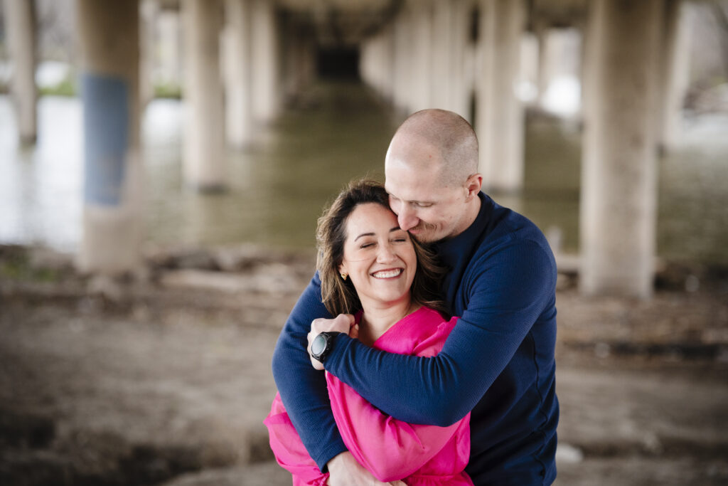 Windy Dallas Engagement Session at White Rock Lake by Documentary Wedding Photographers The MacMeekens Photography