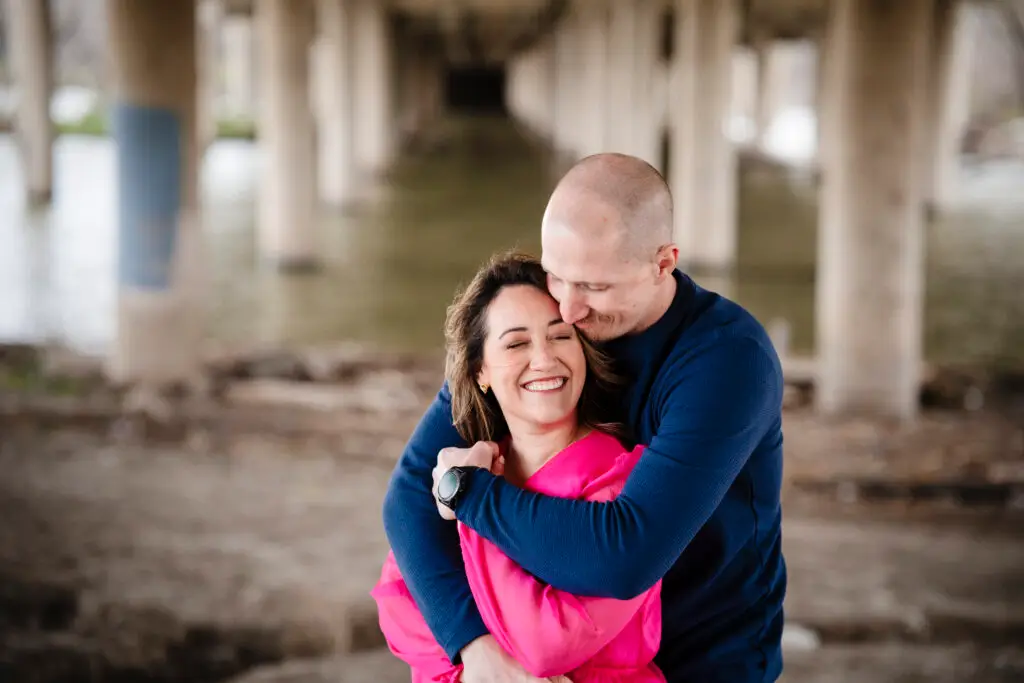 Windy Dallas Engagement Session at White Rock Lake by Documentary Wedding Photographers The MacMeekens Photography