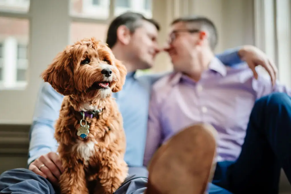 LGBTQ Engagement Session for Gay Grooms Interfaith Jewish Wedding by Inclusive Wedding Photographers The MacMeekens at Warwick Melrose Dallas