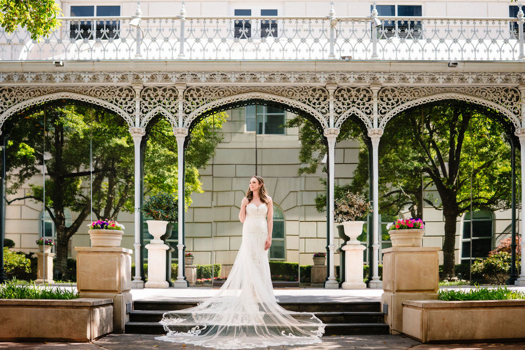 Luxury Bridal Portraits at Hotel Crescent Court by Dallas Wedding Photographers The MacMeekens